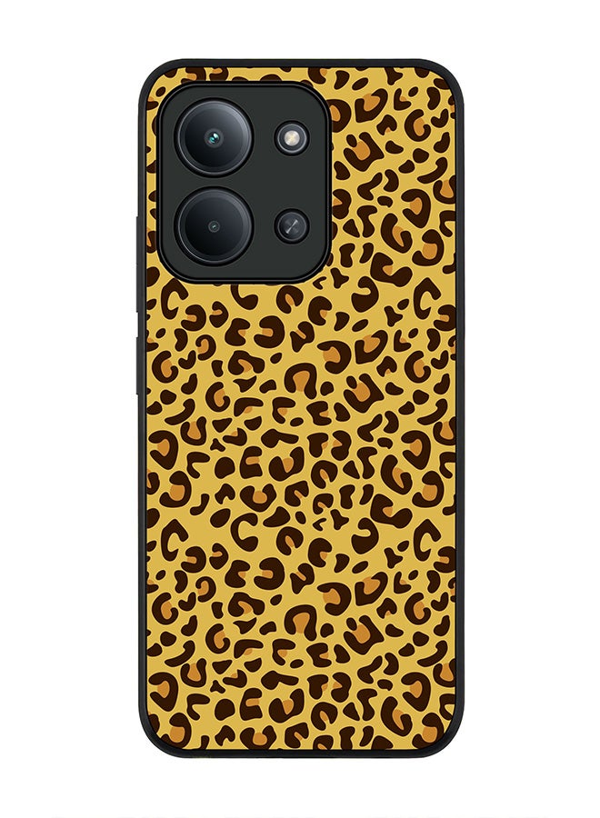 For Xiaomi Poco C85 4G Case,Slim fit Camera Protection, Shockproof Thin Phone cover  - Leopard Skin Print